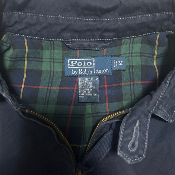 Vintage 90s Ralph Lauren Zip Up Work Jacket - Picture 2 of 4